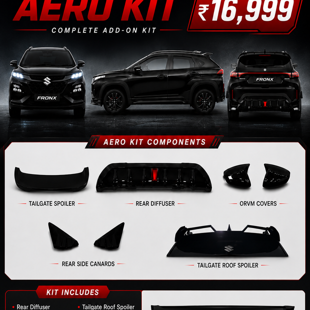Fronx Aero Kit — Booking Advance