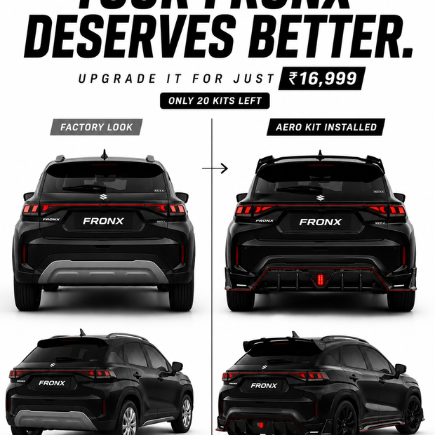Fronx Aero Kit — Booking Advance