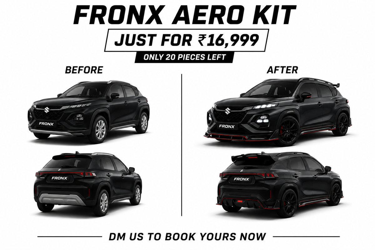 Fronx Aero Kit — Booking Advance