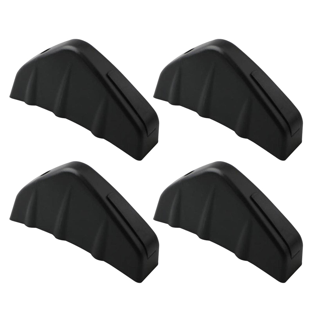 Universal 4-Piece Rear Diffuser | Gloss Black PVC