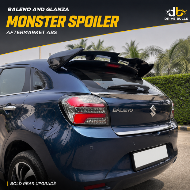 Baleno And Glanza Monster Spoiler | Aftermarket ABS