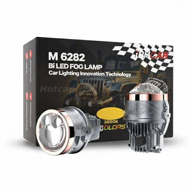 Tri-Color Projector Fog Lamps (3 Inch) | High-Visibility Upgrade